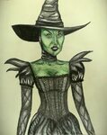 Wicked Witch of the West Drawing Drawing I did of Disney's. 